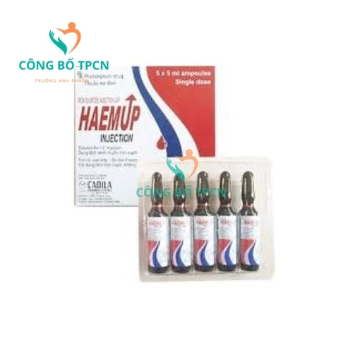 Haemup Injection - Thuốc điều trị thiếu máu hiệu quả của Ấn Độ